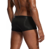 Maxbell Men Breathable Low Rise Comfy Pouch Boxer Briefs Seamless Underwear Black M