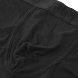 Maxbell Men Breathable Low Rise Comfy Pouch Boxer Briefs Seamless Underwear Black L