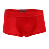 Maxbell Men Breathable Low Rise Comfy Pouch Boxer Briefs Seamless Underwear Red M