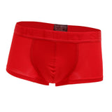Maxbell Men Breathable Low Rise Comfy Pouch Boxer Briefs Seamless Underwear Red M