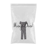 Maxbell Off the Shoulder Ruffled Chiffon Jumpsuit High Waisted Wide Leg Pants Romper S Black