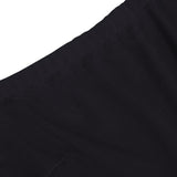 Maxbell Solid Off Shoulder Skater Dress High Low Dress Short Sleeves L Black