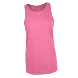 Maxbell Women's Yoga Cami Tank Top Shirt Activewear Workout Clothes Pink XL