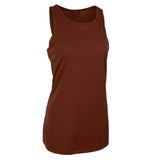 Maxbell Women's Yoga Cami Tank Top Shirt Activewear Workout Clothes Coffee S
