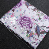 Maxbell Women's Casual Dress Sleeveless Floral Flare Beach Sundress S Purple