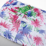 Men Hawaiian Shorts Beach Palm Tree Holiday Luau Tropical Trunks XL Style 5