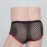 Maxbell Men's Underwear Soft Mesh Design Bulge Pouch Briefs Low Rise Underpants Black