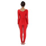 Maxbell Adult Spandex Bodysuit Catsuit Dance Costume Stretch Unitard Jumpsuit Red S