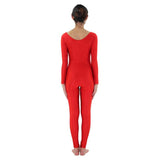 Maxbell Adult Spandex Bodysuit Catsuit Dance Costume Stretch Unitard Jumpsuit Red 3XL