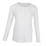 Maxbell Casual Solid Knitted Sweater Long Sleeve Pullover Blouse Sweatshirt XL White