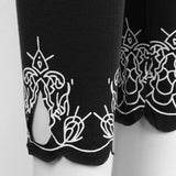 Maxbell Women's Solid Capri Leggings Sports Yoga Running Fitness Pants Plus Size Black M