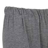 Maxbell Women's Solid Capri Leggings Sports Yoga Running Fitness Pants Plus Size Gray L