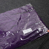 Maxbell Women's Solid Capri Leggings Sports Yoga Running Fitness Pants Plus Size Purple 4XL