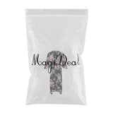 Maxbell Women's Summer Beach Floral V Neck High Split Wrap Long Maxi Dress Navy XL