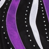 Maxbell Shiny Crystal Girls Ballet Dance Gymnastics Leotards Tank 9-10 Years Purple