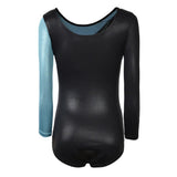 Maxbell Kids Girls Long Sleeve Leotard Bodysuit Dancewear Costume 10(9-10Y) Blue