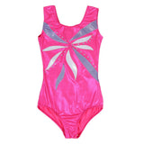Maxbell Girl's Gymnastics Leotards Sleeveless Ballet Dance Athletic Bodysuit 6(5-6Y)