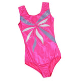 Maxbell Girl's Gymnastics Leotards Sleeveless Ballet Dance Athletic Bodysuit 6(5-6Y)