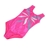 Maxbell Girl's Gymnastics Leotards Sleeveless Ballet Dance Athletic Bodysuit 8(7-8Y)