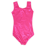 Maxbell Girl's Gymnastics Leotards Sleeveless Ballet Dance Athletic Bodysuit 8(7-8Y)