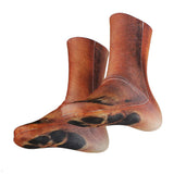 Maxbell 3D Animal Printed Paw Crew Socks Unisex Funny Fashion Adult Socks Dog