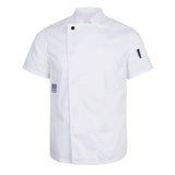 Maxbell Chef Coat Hotel Catering Breathable Unisex Waiter Kitchen Wookwear Clothing