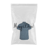 Maxbell Unisex Short Sleeves Chef Jacket Waiter Coat Cooks Uniform Apparel 3XL Blue