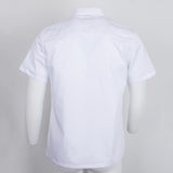 Maxbell Chef Jacket Coat Uniform Short Sleeve Hotel Kitchen Cook Apparel L White