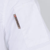 Maxbell Chef Jacket Coat Uniform Short Sleeve Hotel Kitchen Cook Apparel XL White