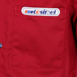 Maxbell Chef Jacket Coat Uniform Short Sleeve Hotel Kitchen Cook Apparel 2XL Red