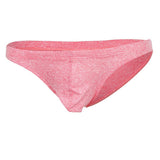 Maxbell Men's Sexy Underwear Low Rise Bulge Pouch Briefs Bikini Underpants L Red