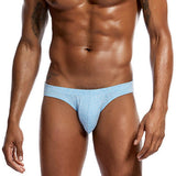 Maxbell Men's Sexy Underwear Low Rise Bulge Pouch Briefs Bikini Underpants M Blue