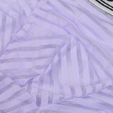 Maxbell Men's Breathable Mesh Stripe Low Waist Boxer Briefs Underwear Shorts L Purple