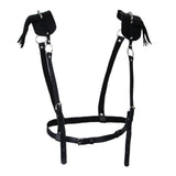 Maxbell Lady Leather Pin Buckle Tassel Suspender Waist Belt Waspie Corset Cinch 01