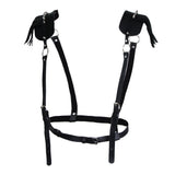 Maxbell Lady Leather Pin Buckle Tassel Suspender Waist Belt Waspie Corset Cinch 01