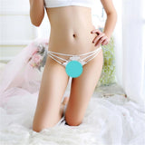 Maxbell Women's Soft Underpants Mesh Underwear Ladies Lingerie Bikini Panties White