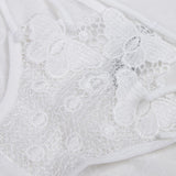 Maxbell Women's Soft Underpants Mesh Underwear Ladies Lingerie Bikini Panties White