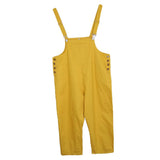 Maxbell Women's Loose Baggy Pants Jumpsuit Strap Harem Trousers Overalls 3XL Yellow
