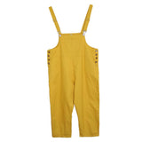 Maxbell Women's Loose Baggy Pants Jumpsuit Strap Harem Trousers Overalls 3XL Yellow
