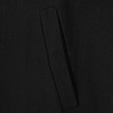 Maxbell Women's Loose Linen Suspender Trousers Wide Leg Overalls Jumpsuit Romper 3XL Black