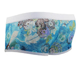 Maxbell Men's Floral Print Sheer Lace Boxers Underwear Underpants XXL Lake blue