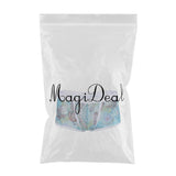 Maxbell Men's Floral Print Sheer Lace Boxers Underwear Underpants XXL Lake blue