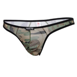 Maxbell Sexy Men Camouflage G-string Pouch Jockstrap Thong Brief T-back Underwear M