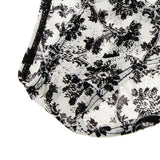 Maxbell Sheer Floral Lace Panties Stretchy Low Rise Briefs Underwear Black L