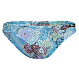 Maxbell Sheer Floral Lace Panties Stretchy Low Rise Briefs Underwear Blue XL