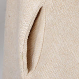 Maxbell Women's Solid Soft Open Front Knit Long Cardigan Outwear Sweater Coat Beige