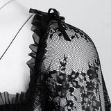 Maxbell Women Sexy Lingerie Lace Waist Cincher Overbust Corset Top Wedding Party L