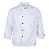Chef Jackets Long Sleeves Coat Kitchen Uniforms for Women Men White XL