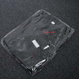 Maxbell Chef Jackets Long Sleeves Coat Kitchen Uniforms for Women Men Black 3XL