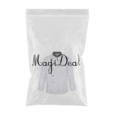 Maxbell Long Sleeves Chef Jacket Coat Hotel Waiters Kitchen Uniform Tops White 2XL